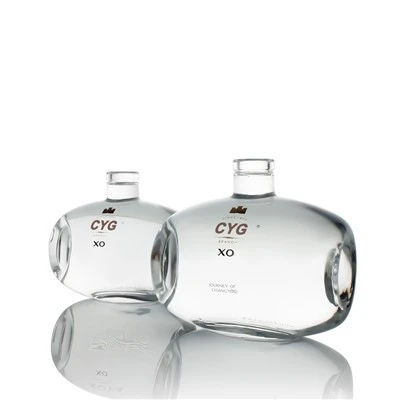 Hammer Shape Borosilicate Spirit Bottle suppliers